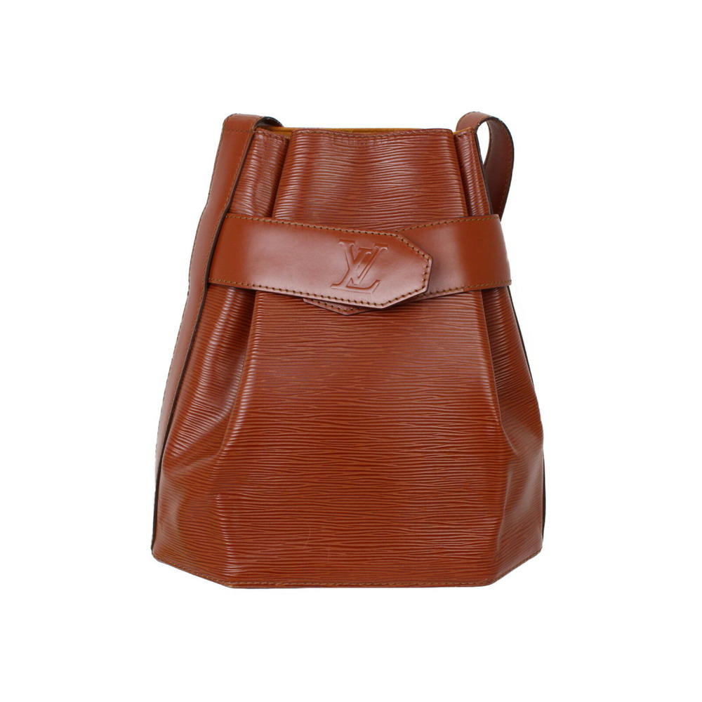 Louis Vuitton Sac de Paul Shoulder Bag Brown Epi Leather